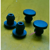 고무바킹 고무링 부싱 와셔 블랙 실리콘 구멍 캡 4.5mm 14mm t 형 플러그 온, 12.5mm(xy-0021), 20개