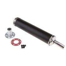 FWT 오토바이 금속 배기 머플러 소음기 파이프 20mm