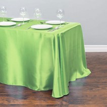 식탁보 롤 원목식탁 책상보 테이블보 책상깔개 협탁보 새틴 식탁보 모던 스타일 골드 화이트 테이블 천으로, 05 145x220CM-57x87inch, 10 light green