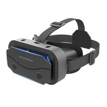 VR 헤드셋 vr 헬멧 g13 3d 안경 가상 현실 casque for 5-7 인치 스마트 폰 스마트 폰 고글 viar 비디오 게임 쌍안경, 검은색