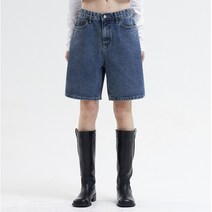 [DANA 8190] 커버밴드 버뮤다 5부 데님 팬츠 (중청)