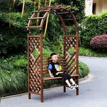 공원 울타리 휀스 아치형 가림막 담장 펜스 셀프설치, 상자가 없는 120 돔