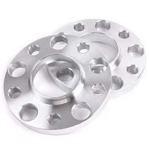 MIKKUPPA 허브 센트릭 휠 스페이서 2개 두께 15mm 5x4.5(5x112) 볼트 패턴 아우디 A4 S4 A5 S5 A6 S6 A7 S7 A8 Quattro B8 2019, 15mm Thickness Silver