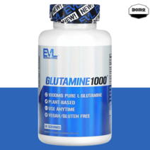 EVL글루타민 L글루타민 엘글루타민 1000mg 60베지캡슐, 글루타민 1000mg 60베지캡슐