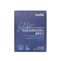 낙산균 프로바이오틱스 솔루션4 1박스, 60g, 1개