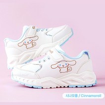 화이트 초등 여학생 시나모롤 운동화 4세 어린이신발 6세 초등학생 유아패션 신학기준비 조카선물 손주선물