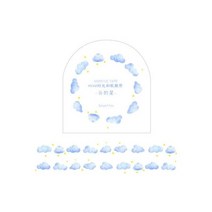 미니 데코 종이 슬림 꽃 핑크 와시 테이프 일본 문구 마스킹 테이프 학교 용품 스티커 스크랩북, G