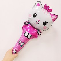 생일이벤트 I실내 애니메이션 손잡이 마이크로 에어 액세서리 세트를 내줬다 D장난감 야구상 땅 밀다 2865668940, [바닥 길드 표시 레드 엔젤 고양이