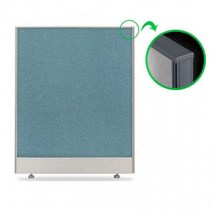 가구샘 PVC 파티션 H1200 원톤 어두운프레임 OG1053, H1200xW700_PW510
