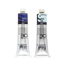 쿠사카베 스탠다드 유화물감 170ml 낱색 S.1 /22색/오일칼라/화방용품/미술용품, A70 Ivory Black