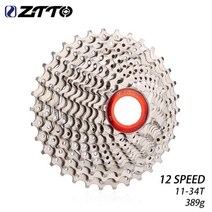 자전거 스프라켓 휠셋 휠 로드 바이크 속도 카세트 자갈 초경량 프리휠, 12s 34t l 실버