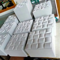 흡음패널 집 벽 리노베이션 기하학적 3D 패널 30cm 비 자체 접착 스티커 아트 타일 3d 벽지 방 욕실 천장, [02] Bright black