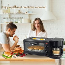 핫도그 기계 TABELL-3 in 1 아침 식사 기계 빵 제조기 토스터 전기 미니 오븐 핫도그 주방 요리 로티, 04 AU_01 110V