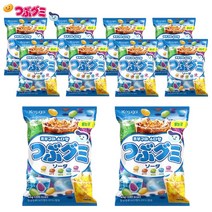 예이니식품 카수가이 쯔부구미 소다향 젤리빈 10개(65gx10개) 과일진저콜라멜론소다그레이프, 10개, 65g
