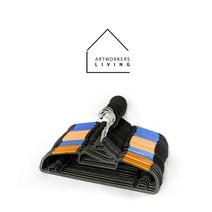 논슬립 옷걸이 50개세트 바지걸이 세탁소옷걸이 신박한정리옷걸이 다이소옷걸이, 블루/100개