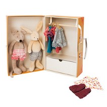 물랑로티 [물랑로티]옷갈아입히기 니니옷장세트 Clothing set Suitcase, 단품없음