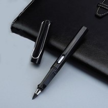 새로운 기술 다채로운 무제한 쓰기 영원한 연필 잉크 펜 없음 매직 그림 용품 참신한 선물 문구 116370, 검은색