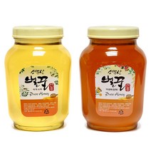 소백산벌꿀 선흥 사양 아카시아꿀2.4kg + 잡화꿀 2.4kg 세트, 1개, 2.4kg + 2.4kg