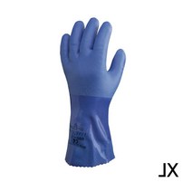 PVC 삼중코팅 내유내화학 정전기방지 긴장갑XL 안셀