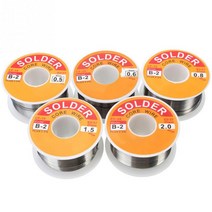 . . . . . . 주석 와이어 용융 로진 코어 솔더링 와이어 롤 무세척, 100g 1.0