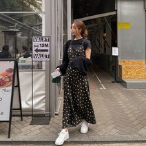 [메이빈스] 콜리 플라워 롱 원피스