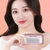 셀프천사 인조 연장 래쉬 가닥 부분 아이돌 인형 A형 속눈썹 붙이기, 볼륨팡 C컬 9+10+11mm, 1개