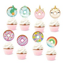 아크릴원통 아크릴 도넛 스탠드 투명 베이글 홀더 디저트 테이블 웨딩 생일 치료 디스플레이 1 개, 14 Topper1