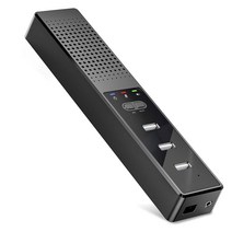 화상 회의를위한 마이크 및 허브 USB 회의 스피커 PC 마이크 3 1 컴퓨터 스피커, 하나, 검정