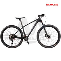 사바 토치 5.0 27.5인치 신형 데오레 22단 카본 MTB, 블랙, 14인치, 미조립