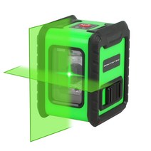 셀프레벨링 그린 라인 레벨 수평 수직 셀프 측정 고정밀 빔 2 크로스, 한개옵션0