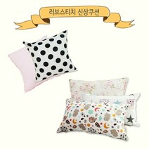[KT알파쇼핑]러브스티치 쿠션 모음/사각쿠션/쿠션/방석, 16_쉐비로즈 핑크쿠션_W079D47