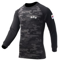 어택존 남녀공용 맨투맨 ROK 긴팔 로카 티 멀티캠 티셔츠 군인 기모 방한 후리스 자켓 남성