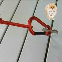강력고정 나무사이트 텐트고정팩 휴양림 데크 타프 캠핑용 8P 텐트데크팩 타프데크팩 캠핑데크팩 스프링데크팩 데크팩세트 야광데크팩, 데크팩 비너세트