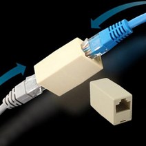 1+1 랜선 케이블 연장 RJ45 젠더 커플러 커넥터 DD-12149, 20개