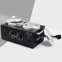 뷰티난다 제이앤코 왁싱 워머기 2구 왁싱재료 기계 블랙