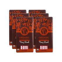 Generic Equal Exchange 다크 초콜릿 28온스 6개 팩