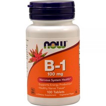 NOW B1 100mg 100정
