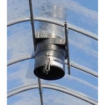 비닐하우스 강력무동력 자동온도조절 환풍기