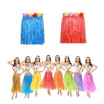 하와이 훌라 댄스 의상 세트, 40cm핑크