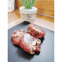 (삐삐네수제간식)송아지목뼈(4P) 강아지간식 강아지수제간식 무방부제천연간식, 송아지목뼈(4P)