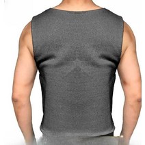 호신용품 나시 내복 조끼 속옷 급소 방어 호신 선물, XL