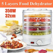 야채 건조기 가정용 과일 버섯 건조기350W 600W 5/8 트레이 공기 건조기 탈수기 과일 야채 허브 육류 건조, 01 350W 5 Trays_04 AU