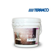 테라코 내부 인테리어 마감재 핸디플러스 4kg, HP-1027연갈색