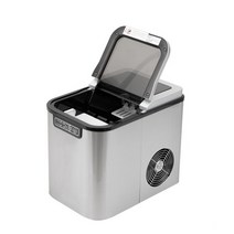 휴고스 가정용 휴대용 스테인레스 12kg 고속 얼음 제작 제빙기 JJ-1300, 제빙기_JJ-1300