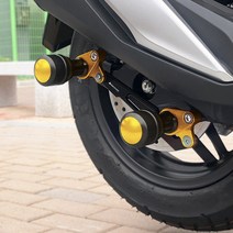 2021 혼다 PCX125 원형 머플러 슬라이더 가드 바이커스, Gold - 골드