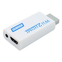 닌텐도 Wii 위 HDMI 모니터 스마트티비 연결잭 컨버터