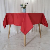 홈 빨강정사각 학교 식탁보 완성 탁자보 125cmx125cm 코엑스전람회 방수 관공서 네일홍보, 본상품선택, PU노란, 본상품선택