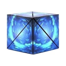 론조모니 3D 마그네틱 매직 퍼즐 우주 큐브, 블루