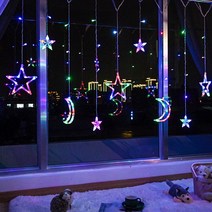 별등 led등 꼬치등 크리스마스 날 배치등 침실 쇼핑몰 인테리어 소품 ins 무드등, [가는곳마다]스타문스타일, 원격 플러그인 3.5