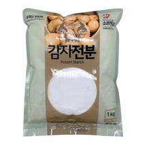 국내산 100% 감자전분, 1kg, 8개